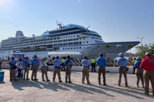 Arriba a Acapulco el cuarto crucero de la temporada 2025-2026