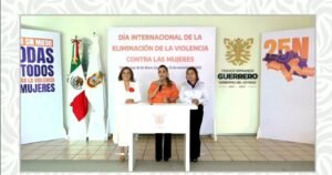 Evelyn Salgado refrendó cero tolerancia a la violencia contra mujeres y niñas durante enlace con Palacio Nacional