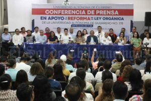 Directores, administrativos y sindicatos de la universidad respaldan la reforma a la Ley Orgánica de la UAGro