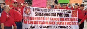 Mineros de Taxco rechazan versión oficial sobre homicidio de obreros y exigen justicia