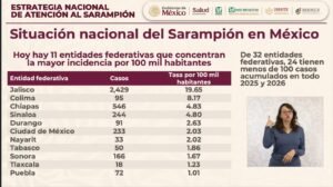 Guerrero, fuera de la zona crítica por sarampión en México