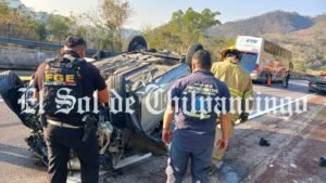 En volcadura perece una menor, hay 4 lesionados