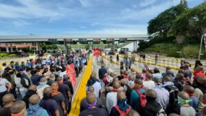 Inicia jornada de lucha a 12 años de la desaparición de los 43 normalistas de Ayotzinapa