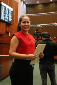 Destaca Citlali Calixto aprobación de Secretaría Anticorrupción a propuesta de Evelyn Salgado