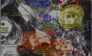 Se pronostican nublados y lluvias aisladas en Guerrero este lunes
